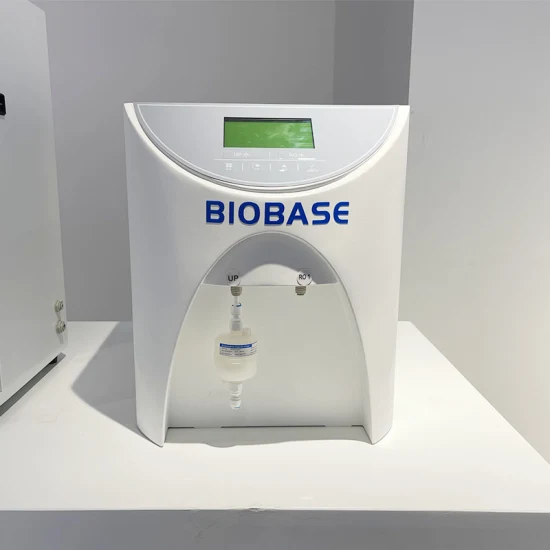 Biobase Ultrapure RO Di Wasserreiniger 5-Zoll-LCD-Bildschirm Schwarz